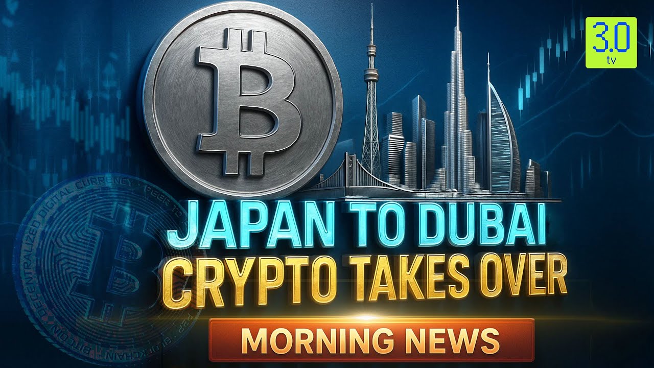 SBI Holdings Seeks Japan’s First Bitcoin-XRP ETF Approval | Morning News |  3.0 TV
