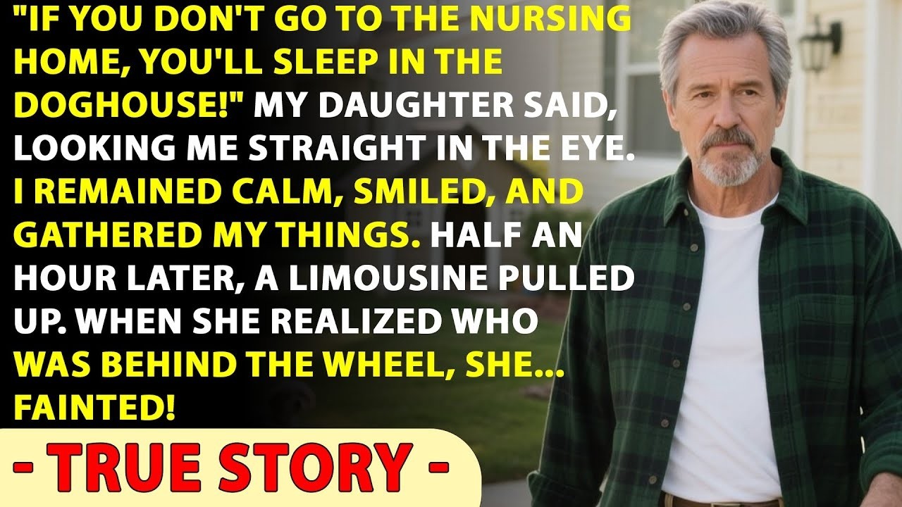 After My Wife Died, My Daughter Said “Sleep in the Doghouse” — Then Locked Me Out