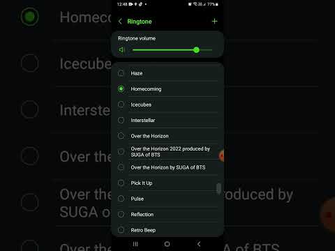 Samsung Galaxy A12 Ringtones 