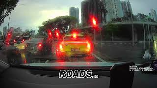 SKF2330Y Mercedes proceeded when traffic light was still red