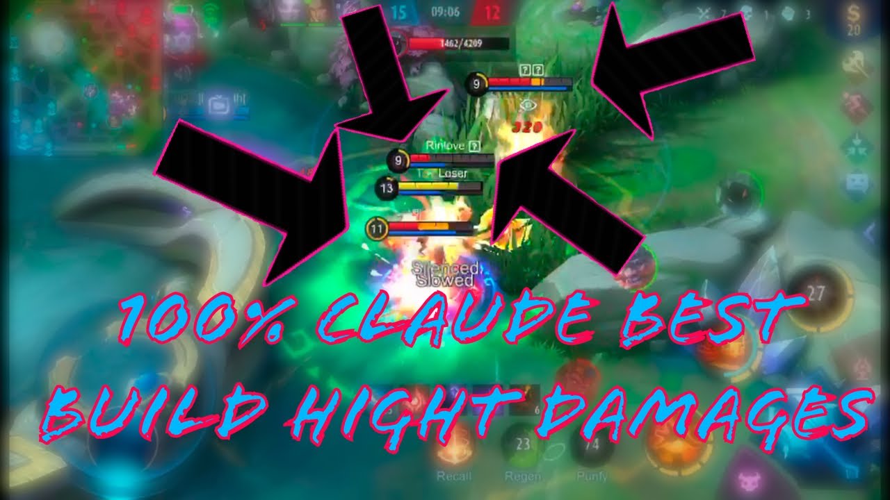 Claude Solo Rank | Claude 100% Best Build 2020 | Top Global Claude | How to fast farm?