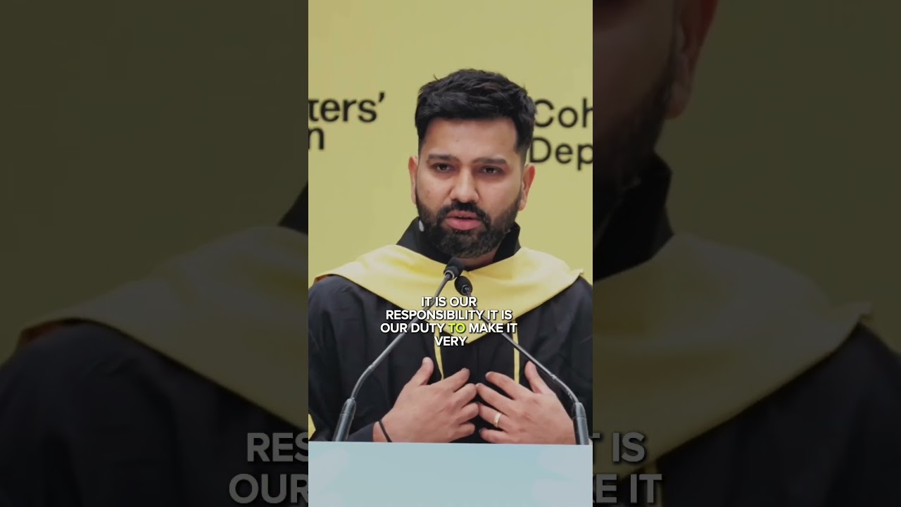 Best Advice by Hitman - Rohit Sharma ✨ 