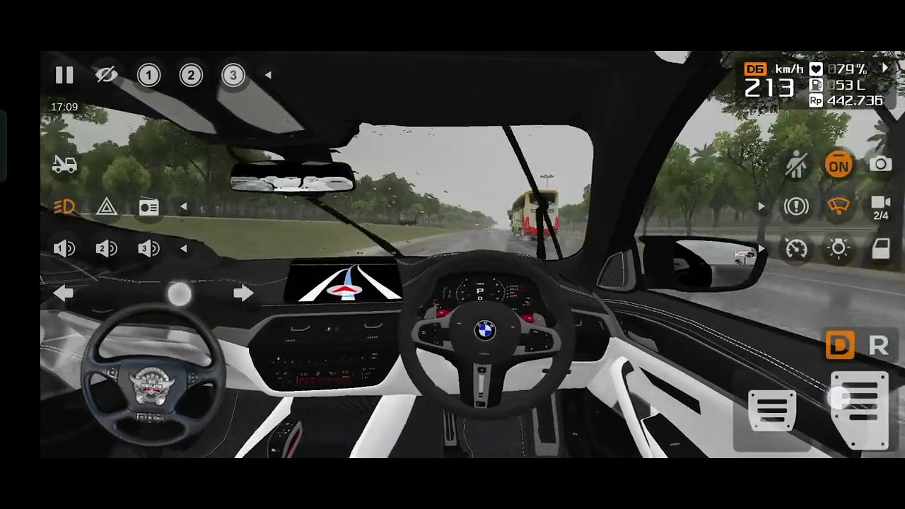 Driving my brand new bmw m5 