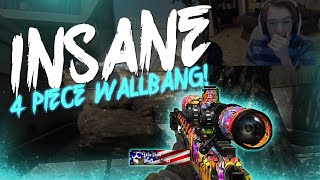 INSANE 4 PIECE TRICKSHOT WALLBANG!