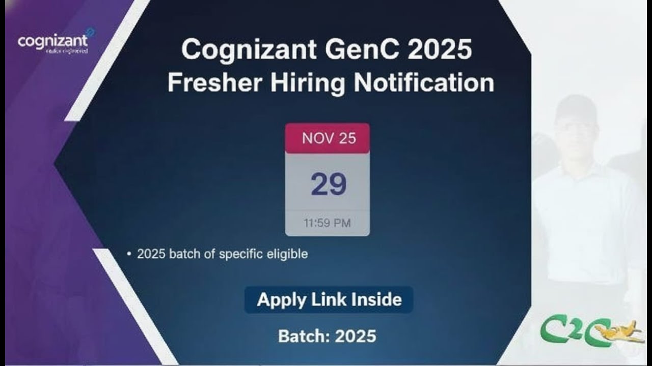 COGNIZANT | OFF CAMPUS HIRING | 2025 BATCH | WALK IN |#jobsearchindia # ...