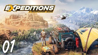 EXPEDITIONS A MUDRUNNER GAME #01 | Découverte - Gameplay