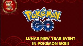 Lunar New Year Event In Pokémon Go!!!