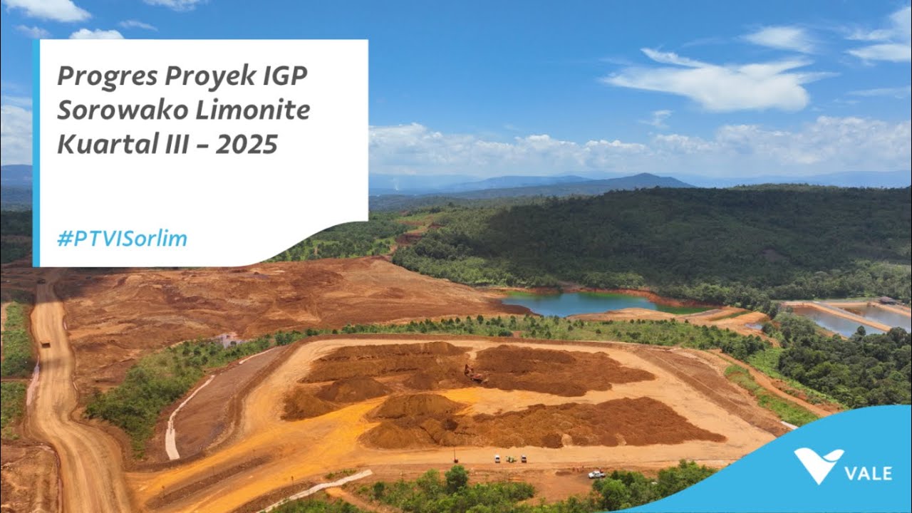 Progres Proyek IGP Sorowako Limonite Kuartal III - 2025