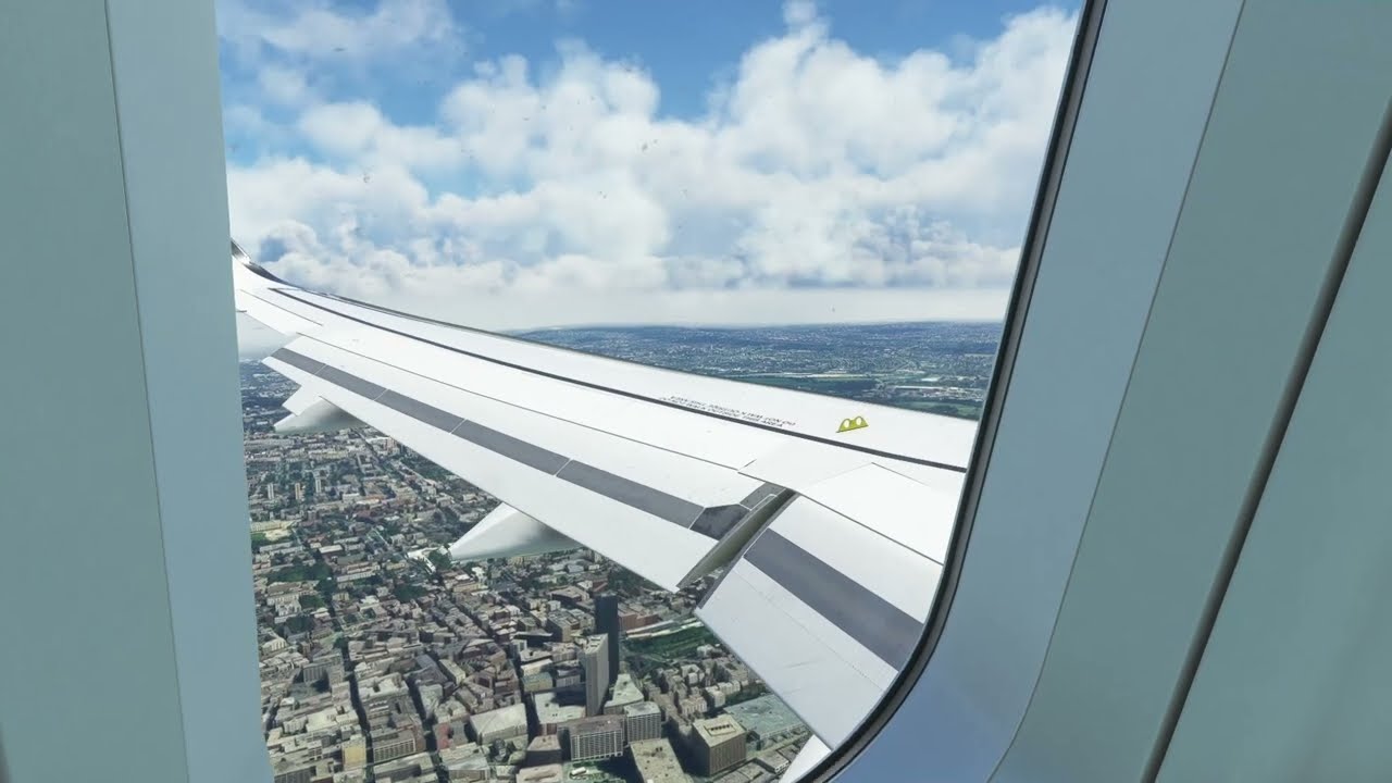 Londan City landing A320 Mfs 4K