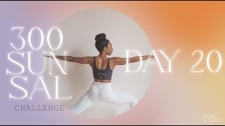 Day 20 Bright & Salted Yoga 30 Day Sun Salutation Challenge