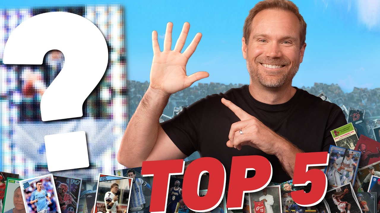 TOP 5 HOTTEST SPORTS CARDS!! 📈