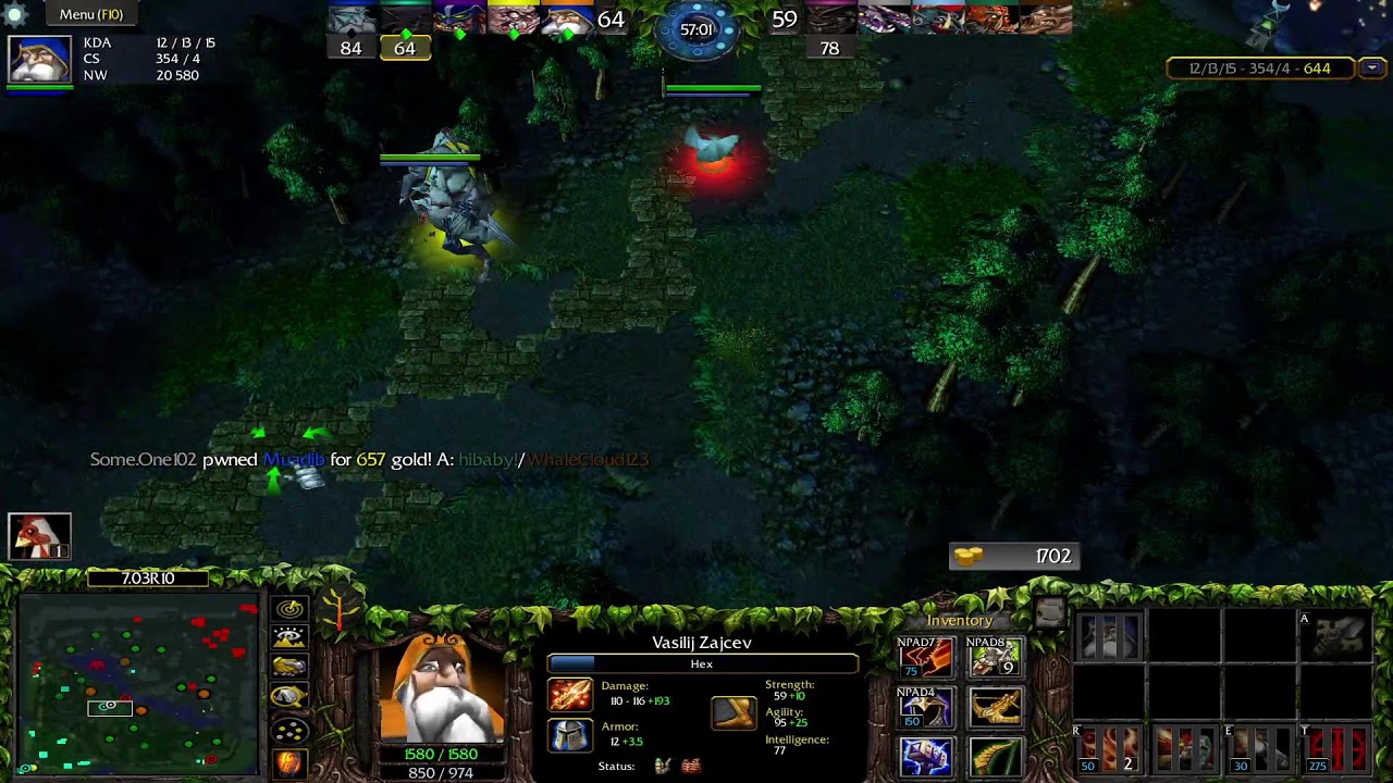 Dota 1 Sniper Game Play