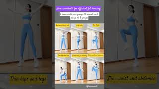 You can also practice at home 6 efficient fat burning training movements#loseweight#fatloss#shorts