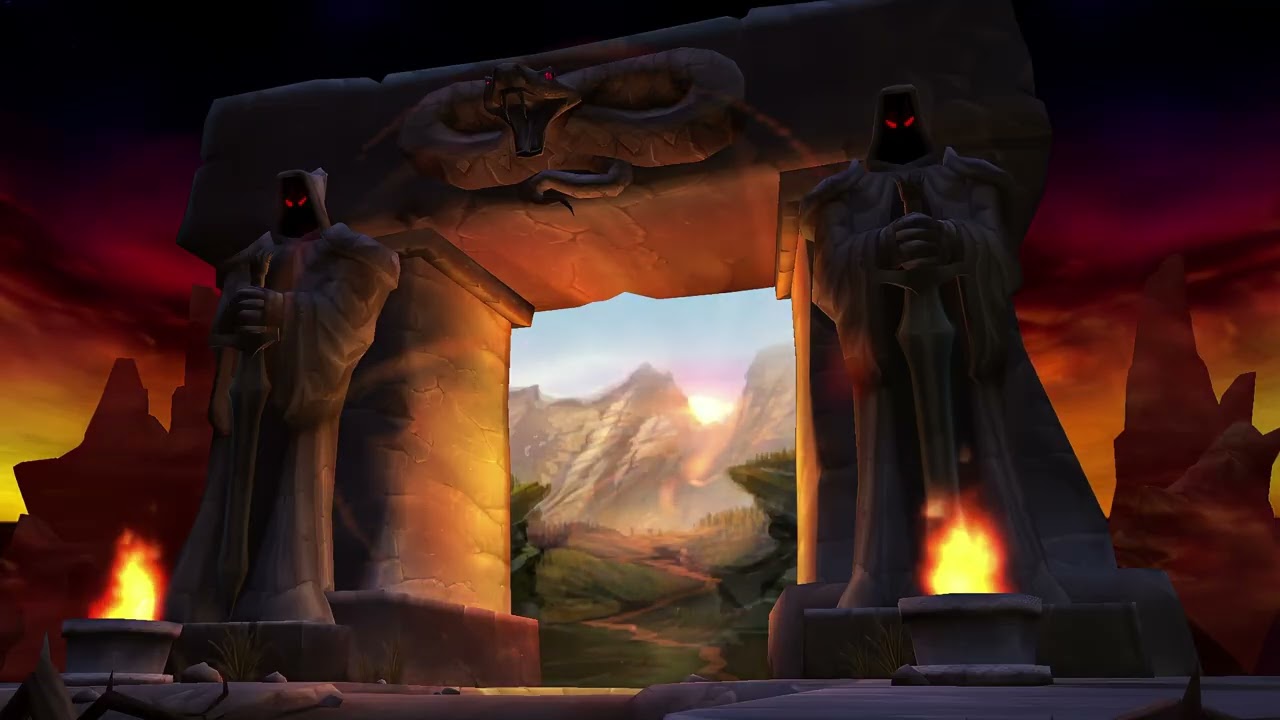 WoW Classic/Vanilla | Clean login screen 1 hour | 4K 60 FPS | NO TEXT, NO LOGO, NO BUTTONS