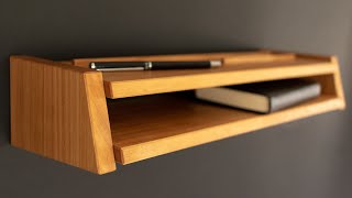 Making a Cherry Shelf // Mid-Century Modern by Adrian Preda 30,179 views 2 years ago 10 minutes, 12 seconds