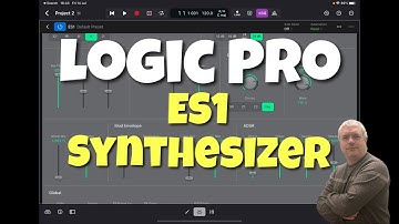 Apple Logic Pro for iPad - Tutorial 39: ES1 Synthesiser