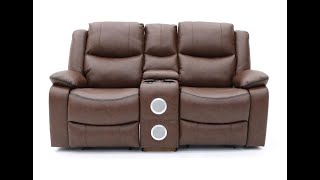 JKY-3573 Home theater recliner sofa with Bluetooth speaker