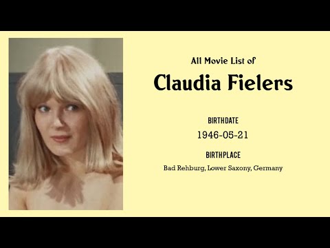 Claudia Fielers Movies list Claudia Fielers| Filmography of Claudia Fielers