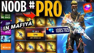 Free Fire Noob Poor Adam To Pro Rich Chrono 😱 || 200 Diamonds Only - Garena Free Fire #freefire #ng