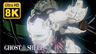 Ghost in The Shell | Official Trailer | 8K Remaster | Experience (Remastered with Neural Network AI)