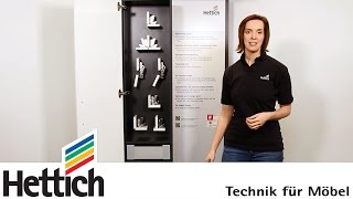 Sensys Weitwinkelscharniere: Hettich Technik in Kürze