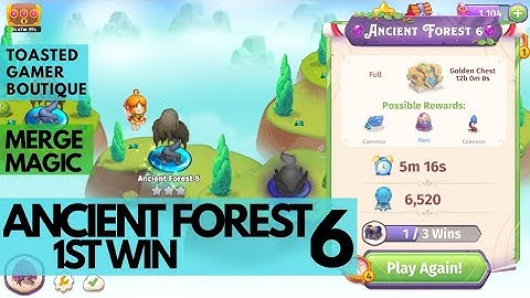 Merge Magic Ancient Forest 6 • 1st Win ◇◇◇