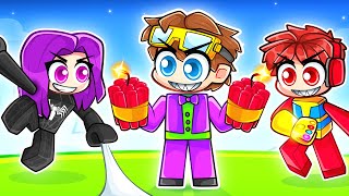 Becoming the STRONGEST SUPERVILLAIN FAMILY in Roblox!