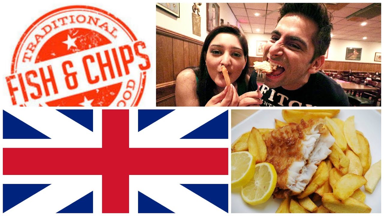 INDIAN PEOPLE TRY BRITISH FOOD | FISH AND CHIPS - YouTube
