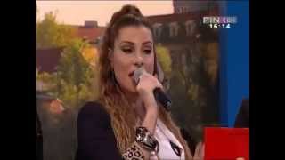 Mia Borisavljevic - Tri Poljupca Hocu Ja - (Live) - Nedeljno Popodne Kod Lee Kis - (Tv Pink 2014)