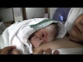 Newborn baby flips dad off