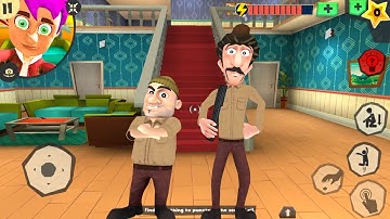 Scary Robber Home Clash Update Special Levels Control Brian Troll Felix & Lester (Android, iOS)