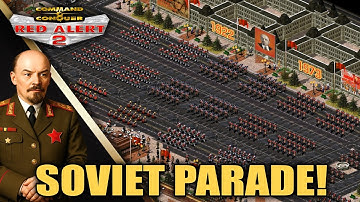 Soviet Military Parade After MASSIVE Victory! | RED ALERT 2