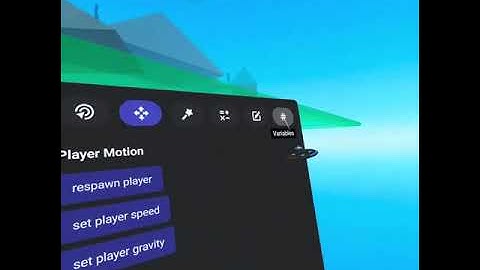 VARIABLES: Meta Quest Horizon Worlds