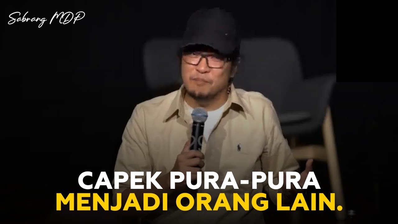 Sabrang MDP : cinta itu bulshit