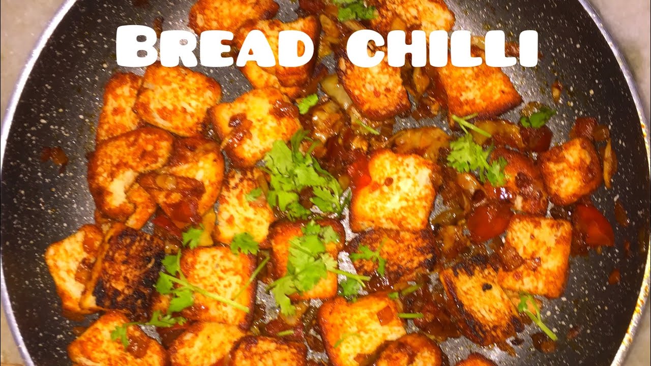 Bread chilli recipe | kids breakfast | chilli bread  | bread recipe | Deepzz channel