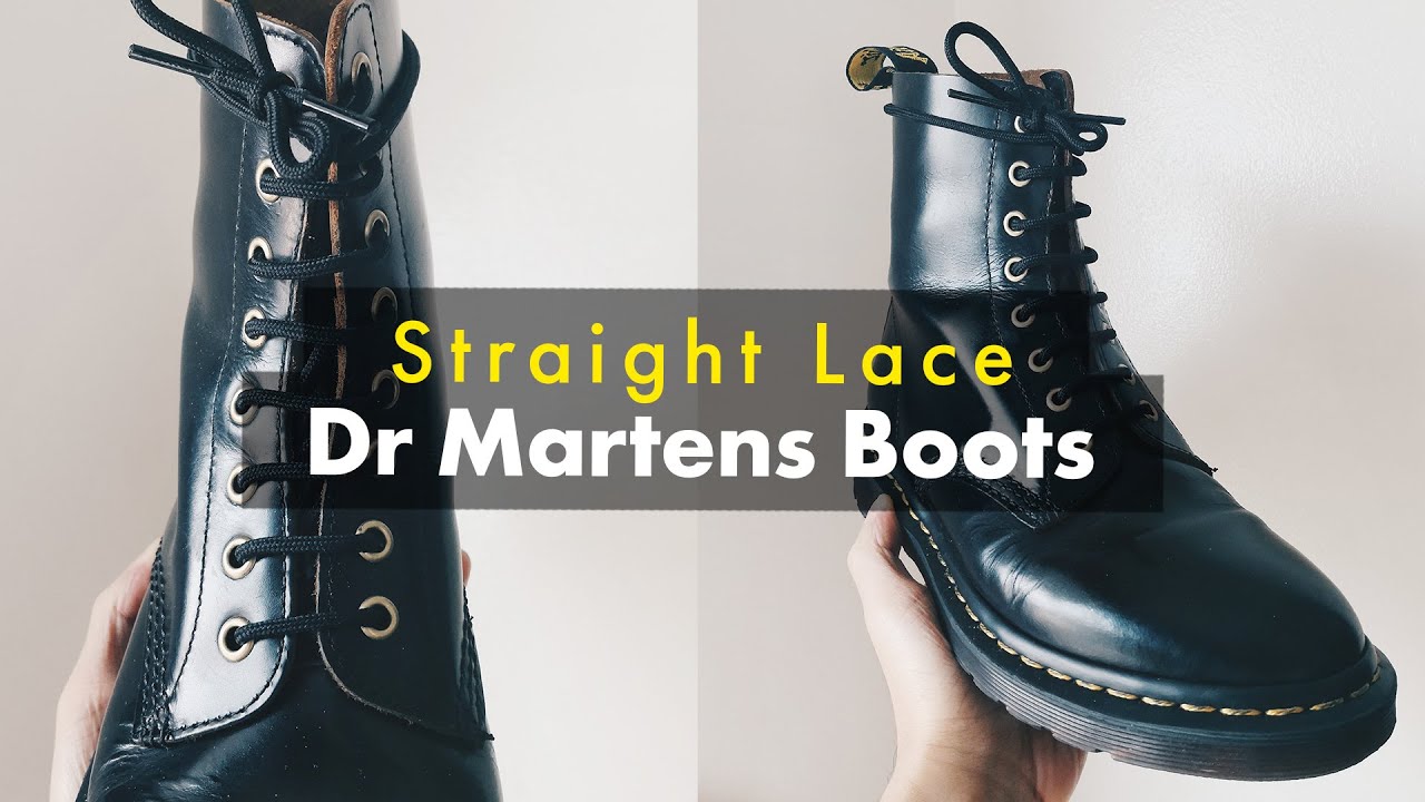 doc martens without laces