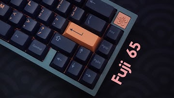 Fuji 65 SE with Alu Plate + Cherry MX Hyperglides blacks Typing Test ASMR