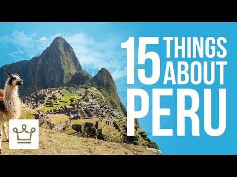 Video: Waarom is Peru beroemd?