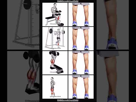 تمارين الأرجل للمبتدئين والمحترفين في الجيم تكبير عضلة السمانة تقوية عضلة السمانه تمارين رياضية