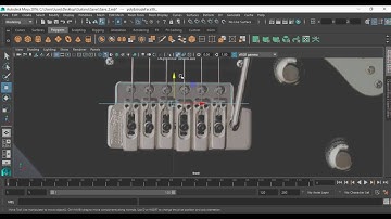 Speed Art Maya //  Electric Guitar