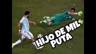 Relator Enojado El Gol Errado De Higuaín Ante Chile Copa América 2016 Relator Alberto Riamundi