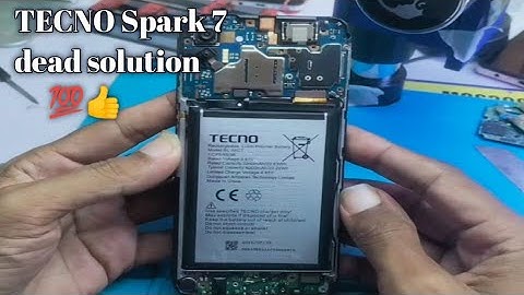 TECNO Spark 7 dead solution 💯