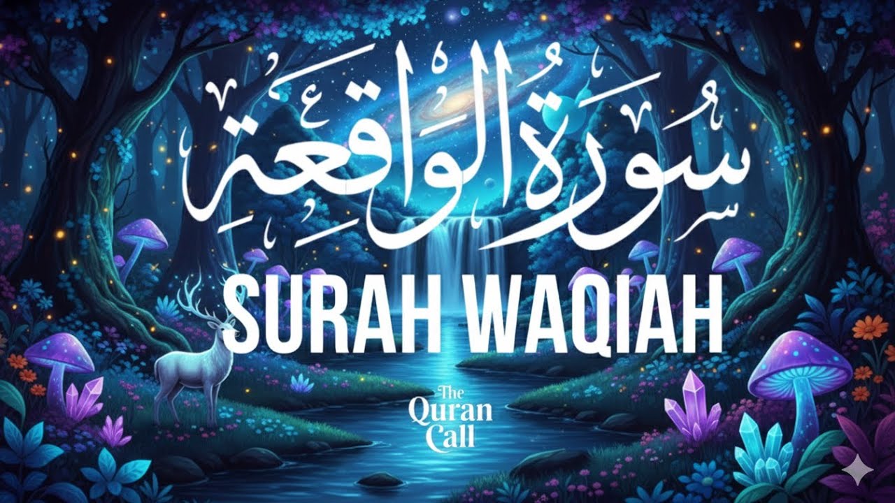 Сура Аль-Вакиа (на английском языке) | События | Полное чтение Корана с переводом