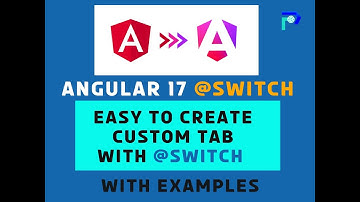 #Angular17 custom tabs creation with @switch #angular17 tutorial #angular 17 project with examples