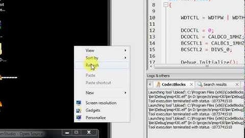 006 - msp430 Launchpad - Using Codeblocks And Mspgcc