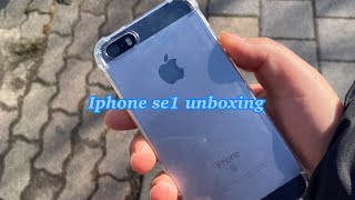 iPhone se1 unboxing💓 | se1세대 | 아이폰 언박싱