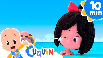 Thumbnail of Swimming in the beach with Cuquin | Cleo & Cuquin | Songs | Kids