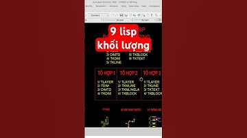 Vận dụng combo 9 lisp để bóc khối lượng hệ M&E trong Cad