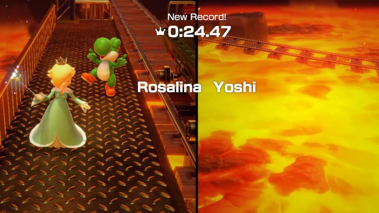 Handcar havoc [WORLD RECORD 24.47] Mario Party Superstars