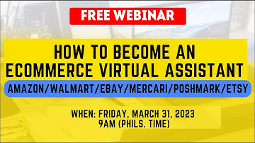 How to become Ecommerce Virtual Assistant